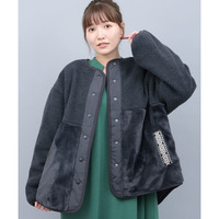 ボアコンビリバーシブルブルゾン