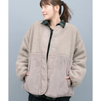 ボアコンビリバーシブルブルゾン