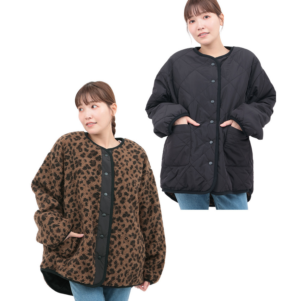 ボアコンビリバーシブルブルゾン12