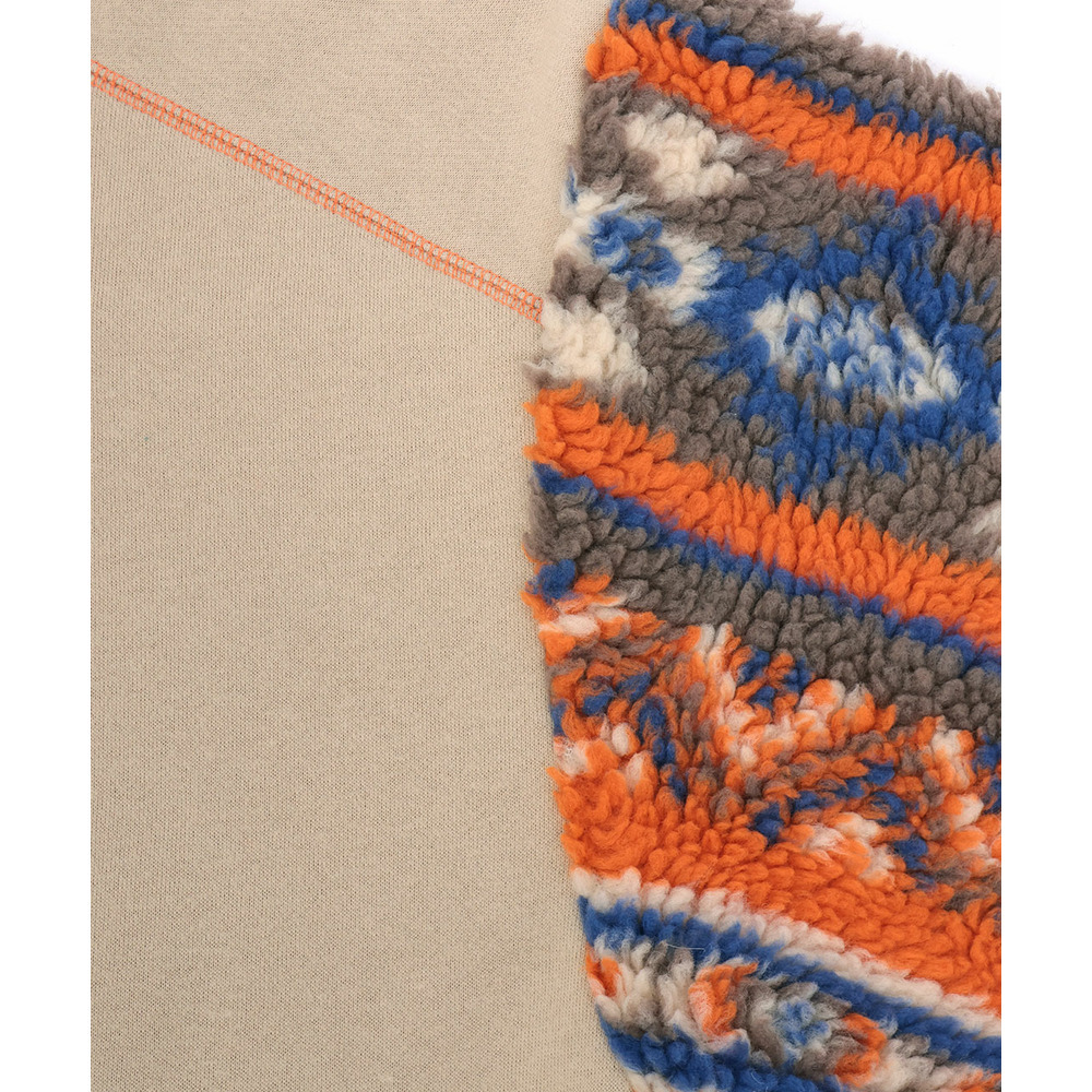 裏起毛×ボアスリーブフードワンピース16