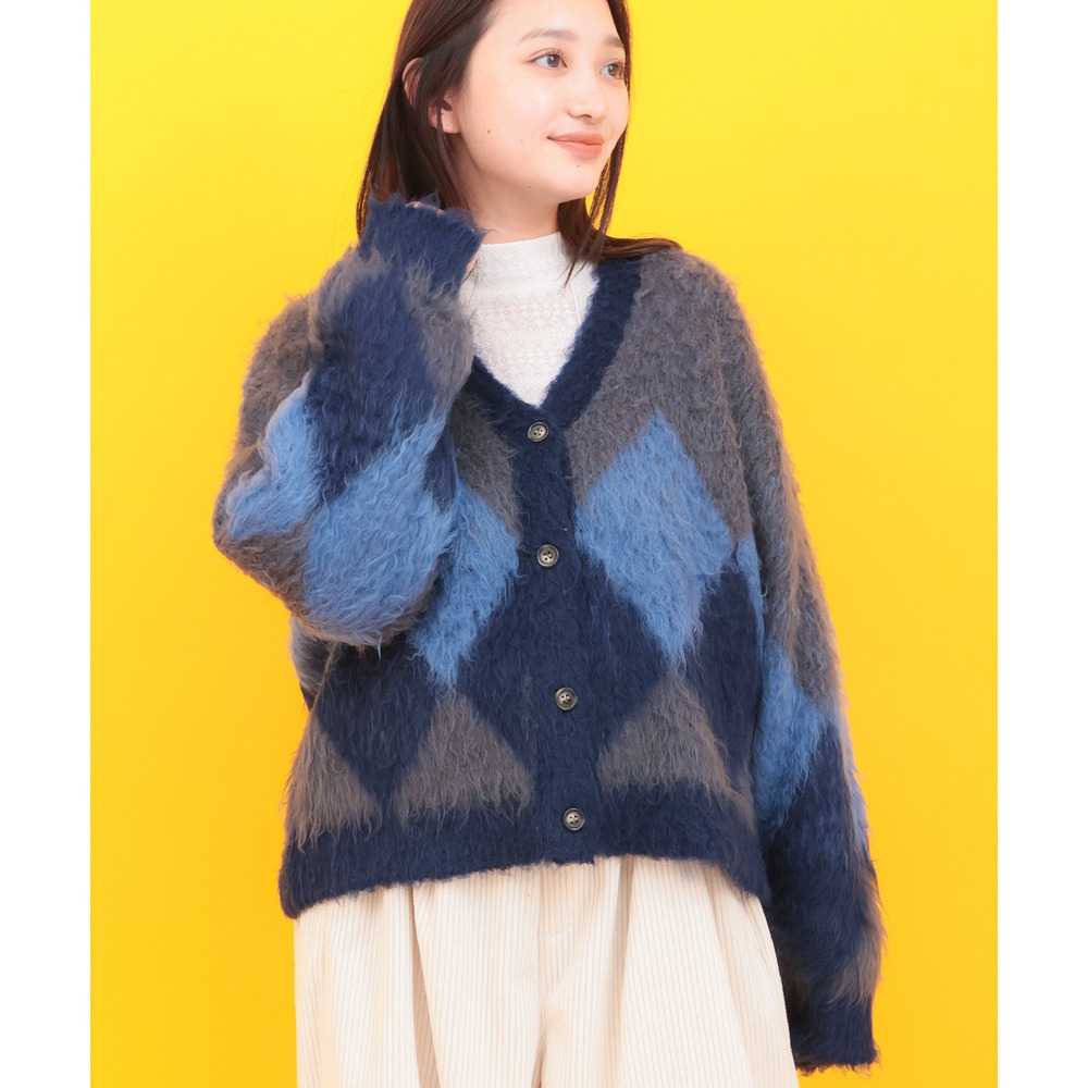 Orale! ふわふわジャカードカーディガン6