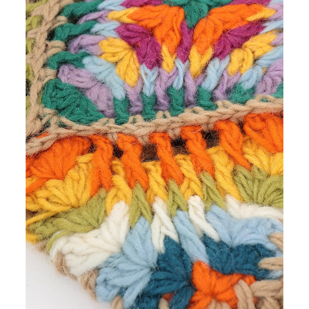 Rico ハンドクロシェスリーブデニムジャケット16