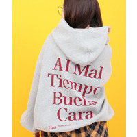 Orale! バックロゴニットフーディー