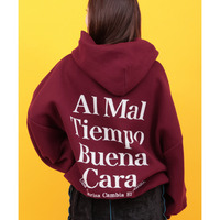 Orale! バックロゴニットフーディー