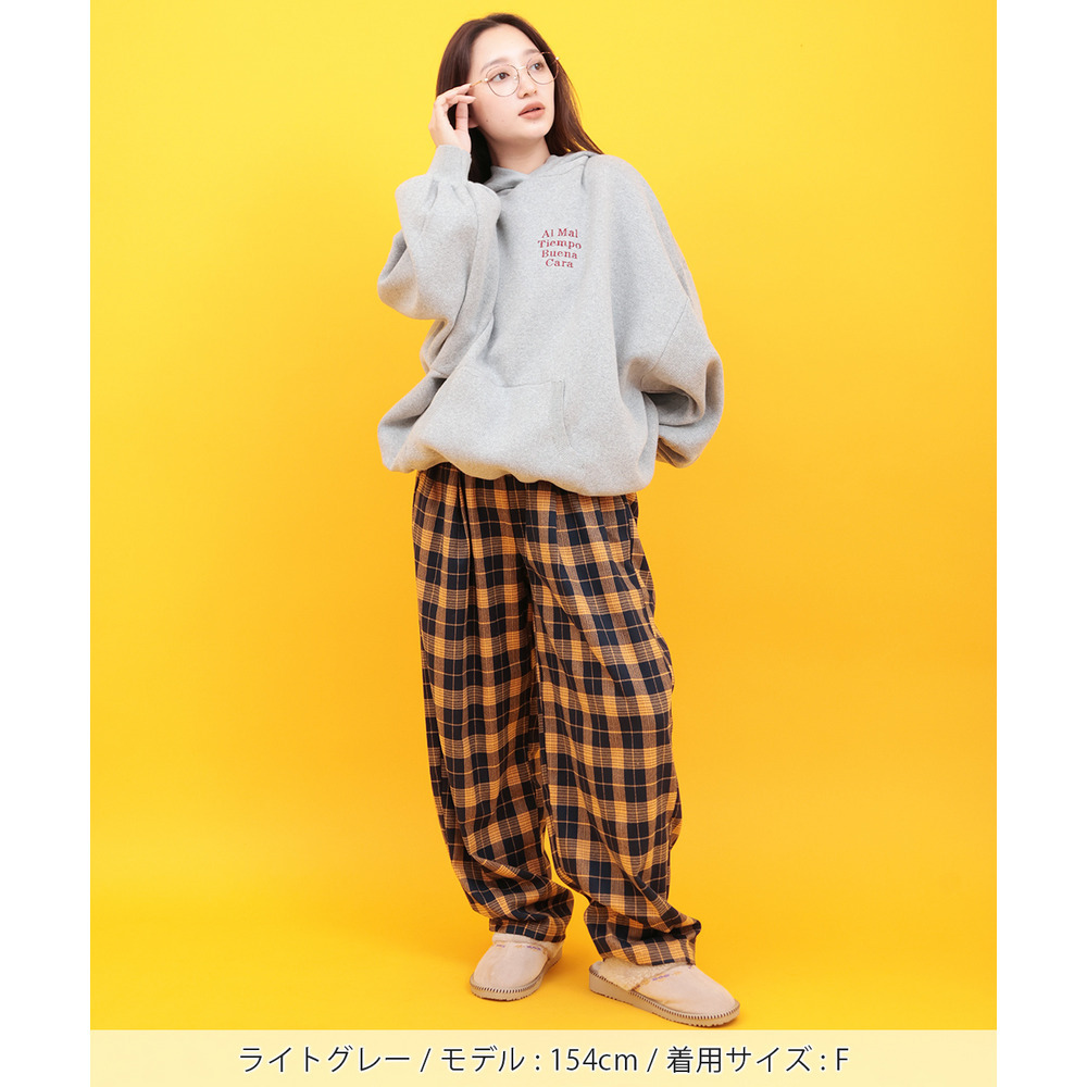 Orale! バックロゴニットフーディー1