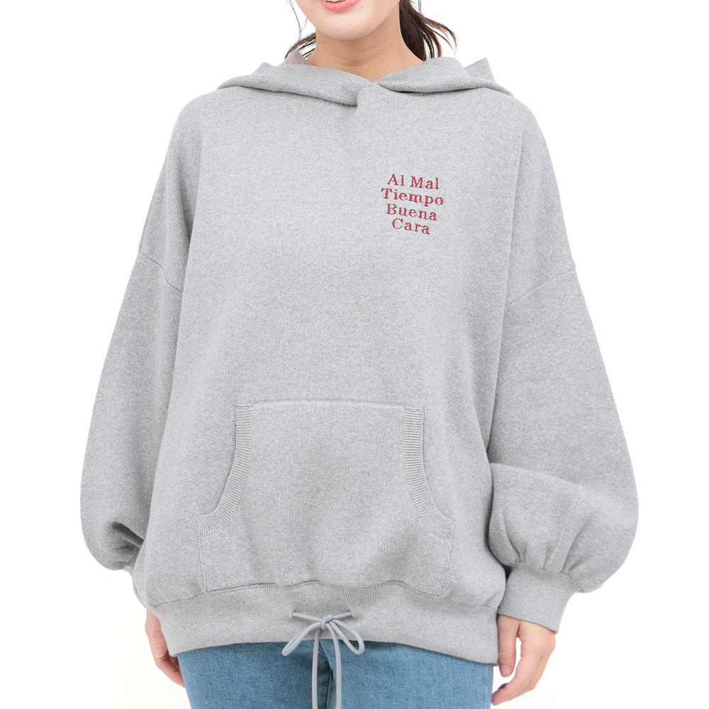 Orale! バックロゴニットフーディー13