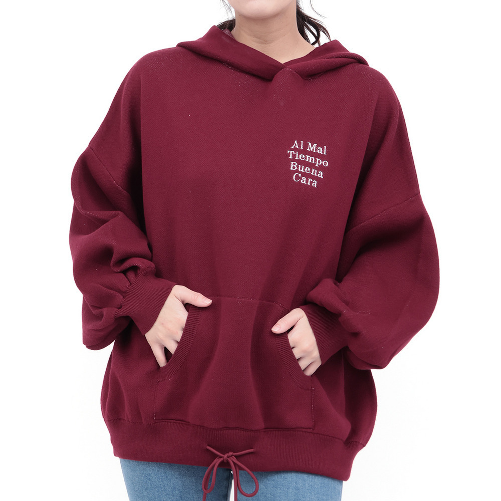 Orale! バックロゴニットフーディー14