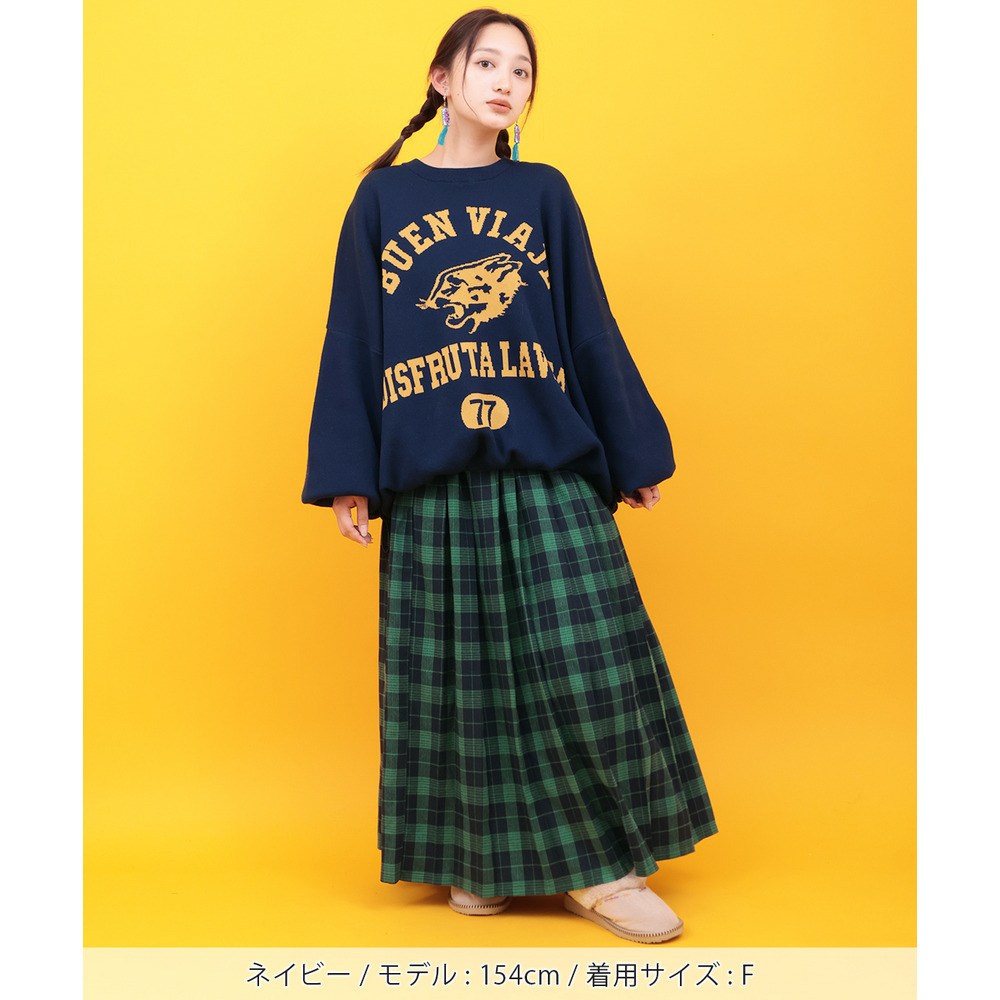 Orale! カレッジロゴニットプルオーバー5