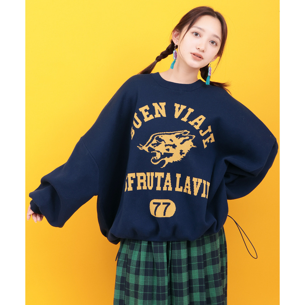 Orale! カレッジロゴニットプルオーバー6