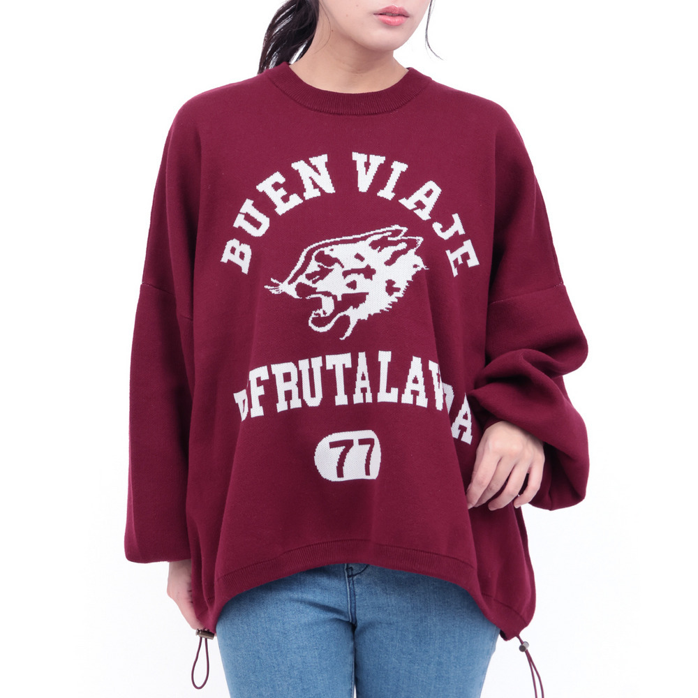 Orale! カレッジロゴニットプルオーバー8