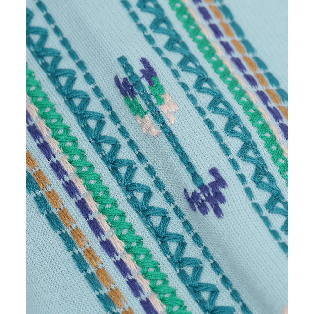 裏シャギーボア刺繍ポカクルーネックプルオーバー17