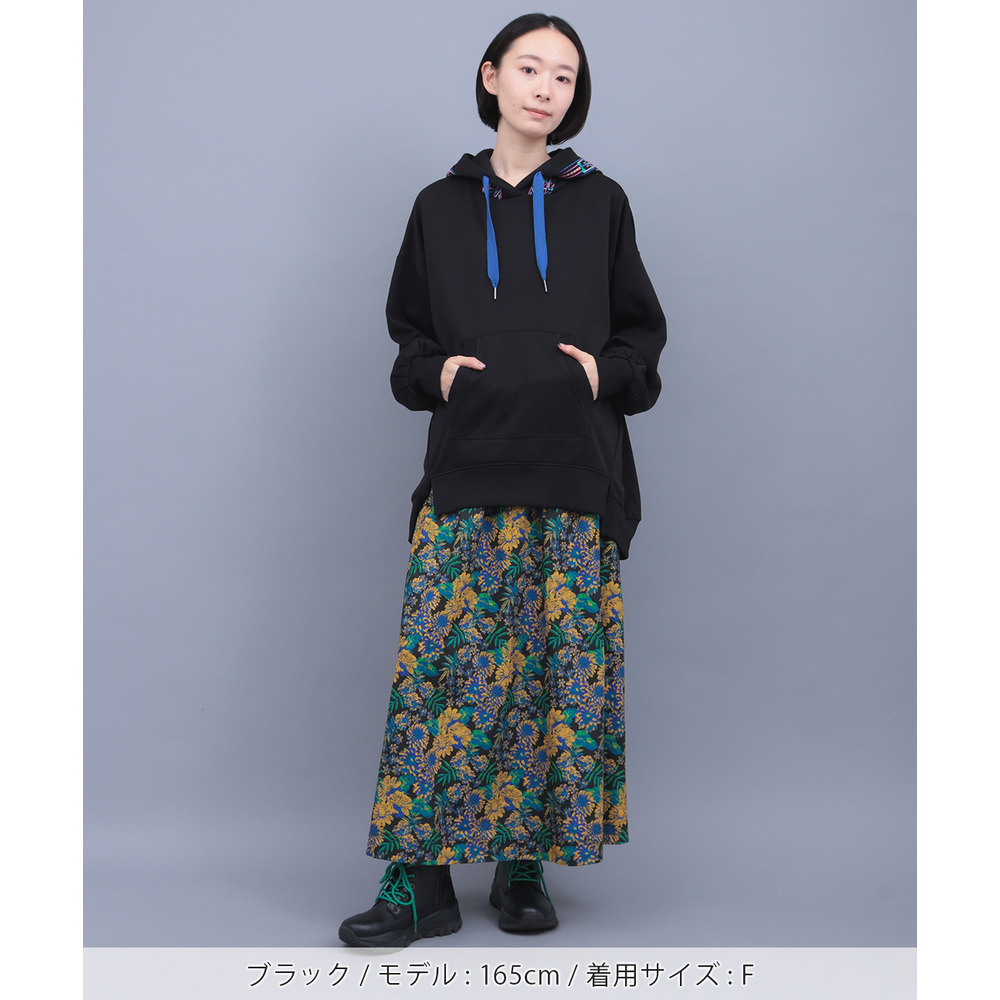 裏シャギーボア刺繍ポカフーディー5