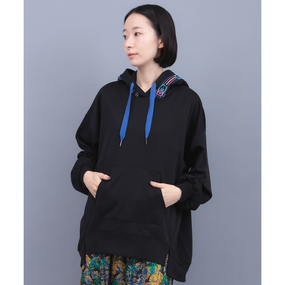 裏シャギーボア刺繍ポカフーディー6