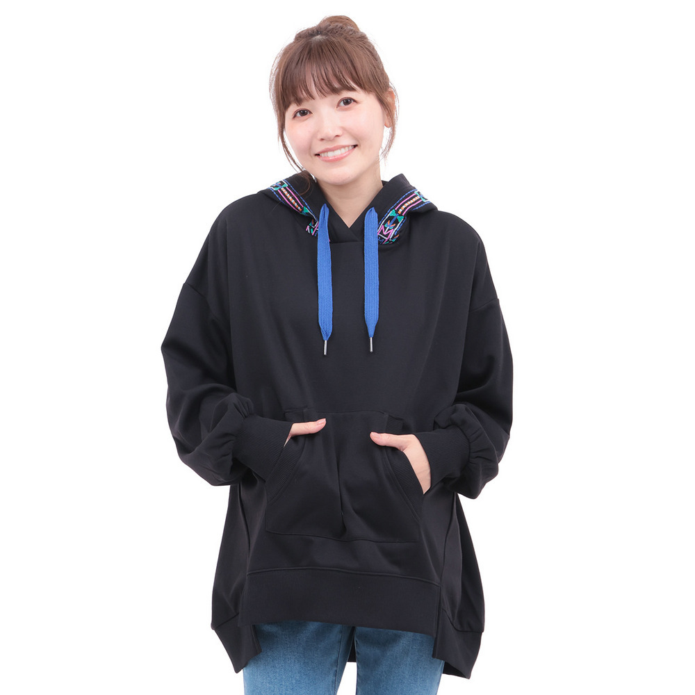 裏シャギーボア刺繍ポカフーディー9