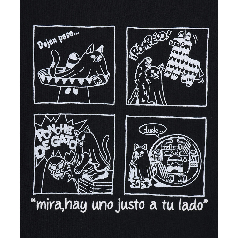 おばけネコ裏起毛プルオーバー15