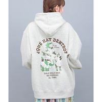 おばけアニマル裏起毛フーディー