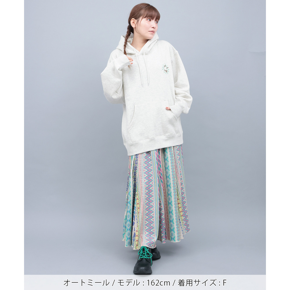 おばけアニマル裏起毛フーディー1