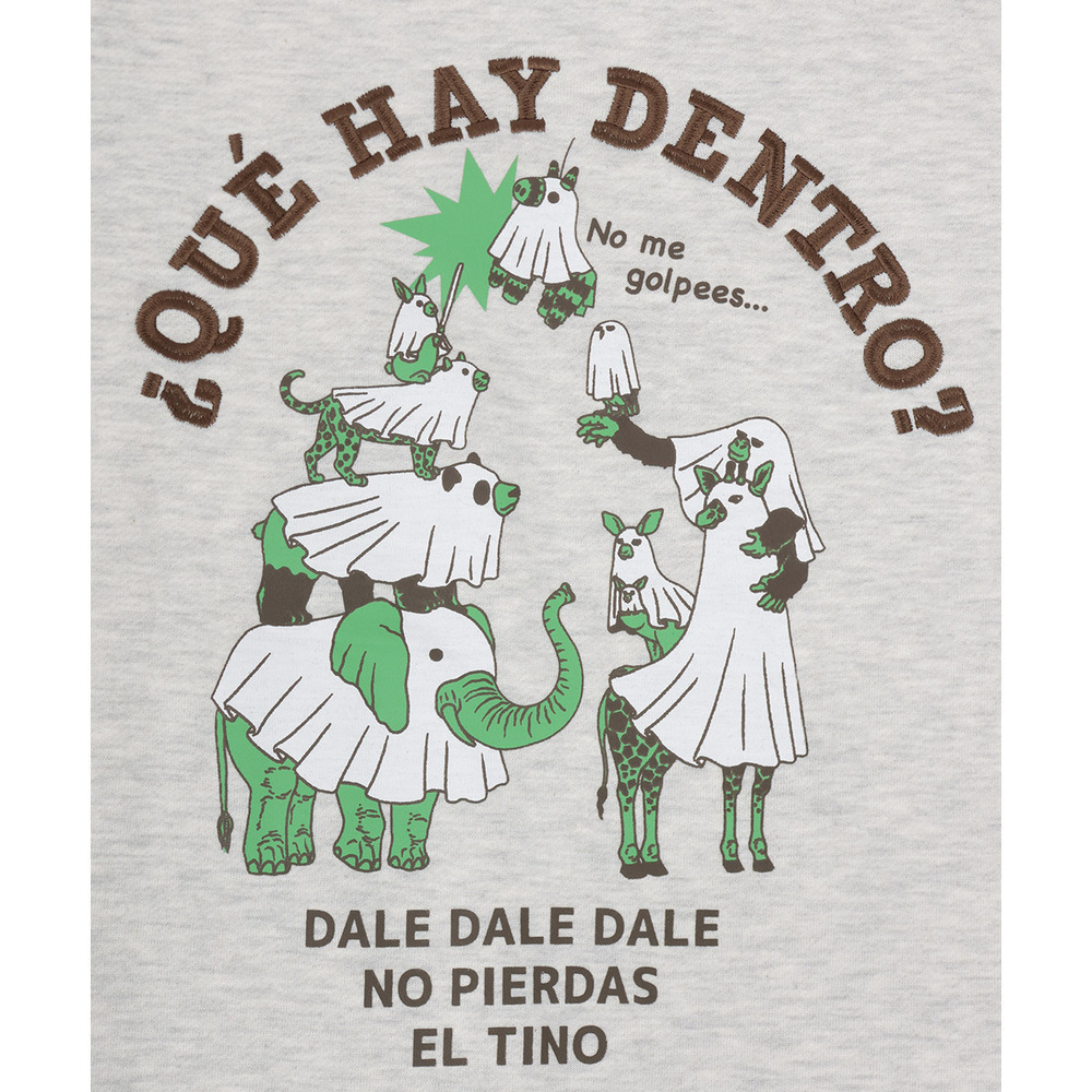 おばけアニマル裏起毛フーディー14