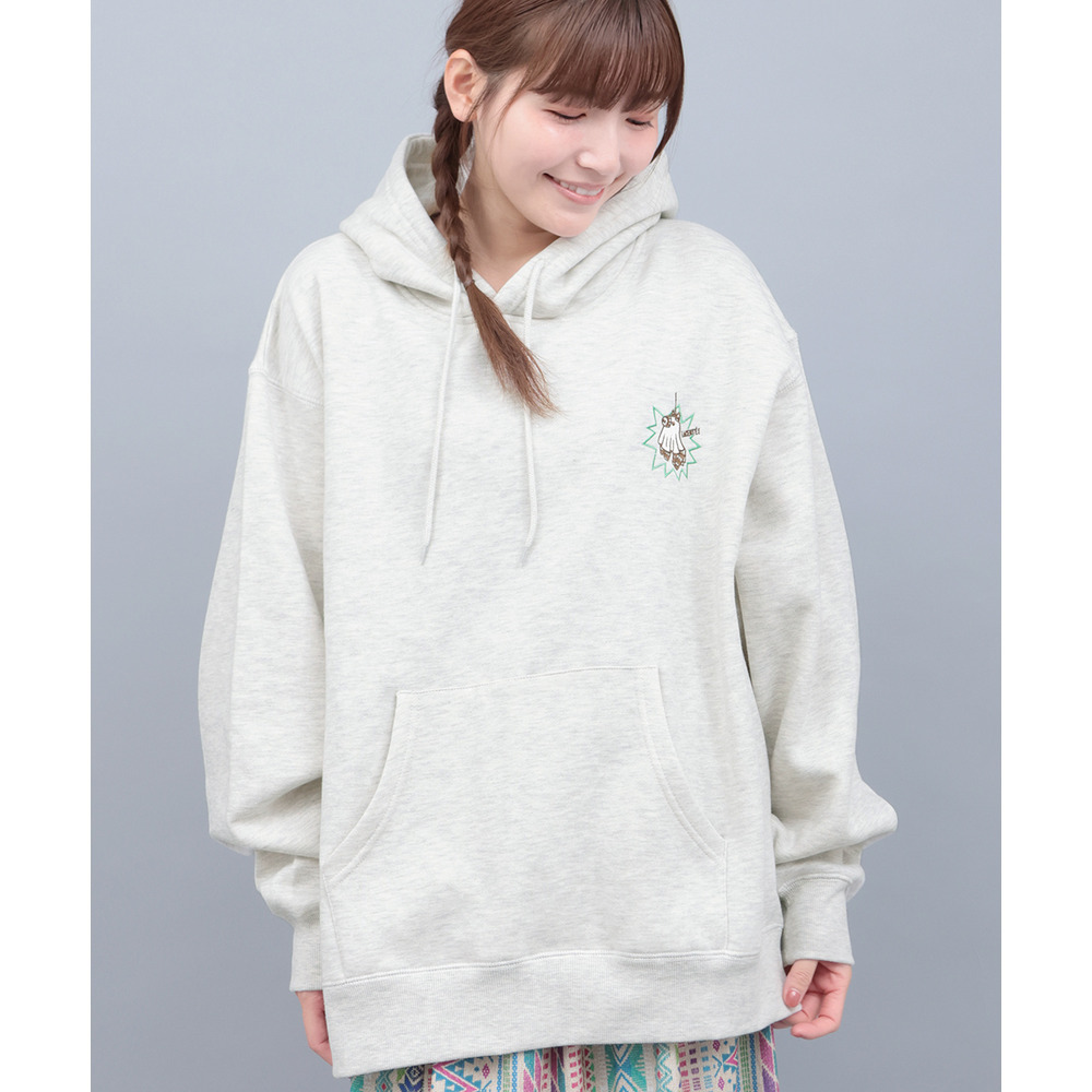 おばけアニマル裏起毛フーディー2