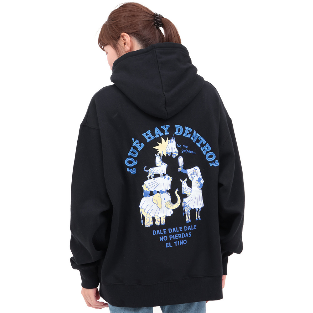 おばけアニマル裏起毛フーディー7