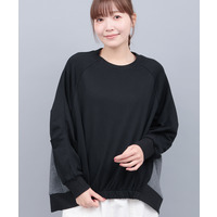 ふくれジャカードコンビプルオーバー