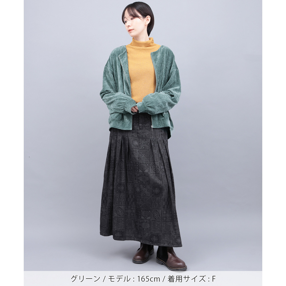 マットモールジップカーディガン3