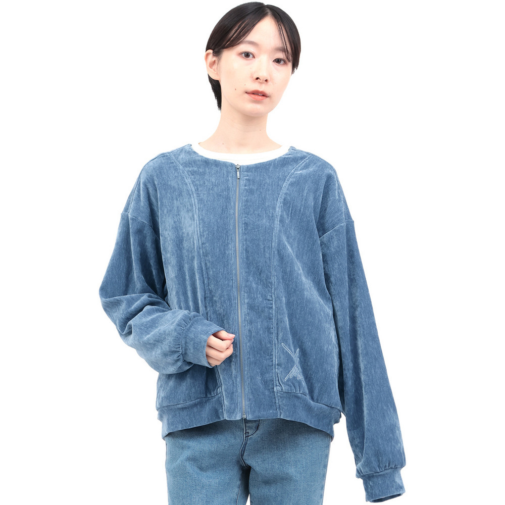 マットモールジップカーディガン7