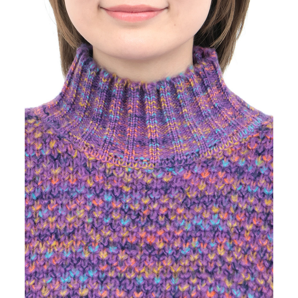 メランジハイネックニットプルオーバー12