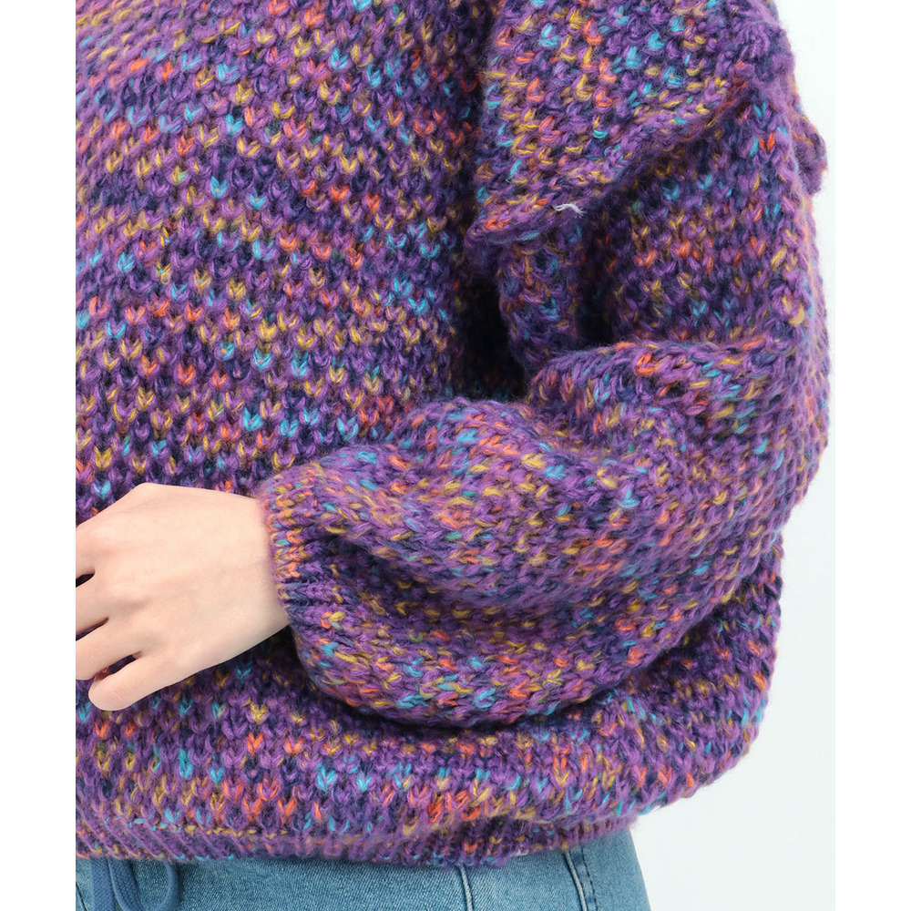 メランジハイネックニットプルオーバー13