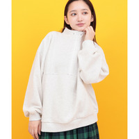 Orale! 配色ハーフジッププルオーバー