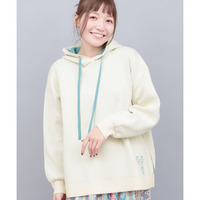 【期間限定価格】イェイエンブロイダリー スウェットライクニットフーディー