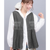 ライトオンスデザインステッチベスト