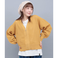 メッシュVネックカーディガン