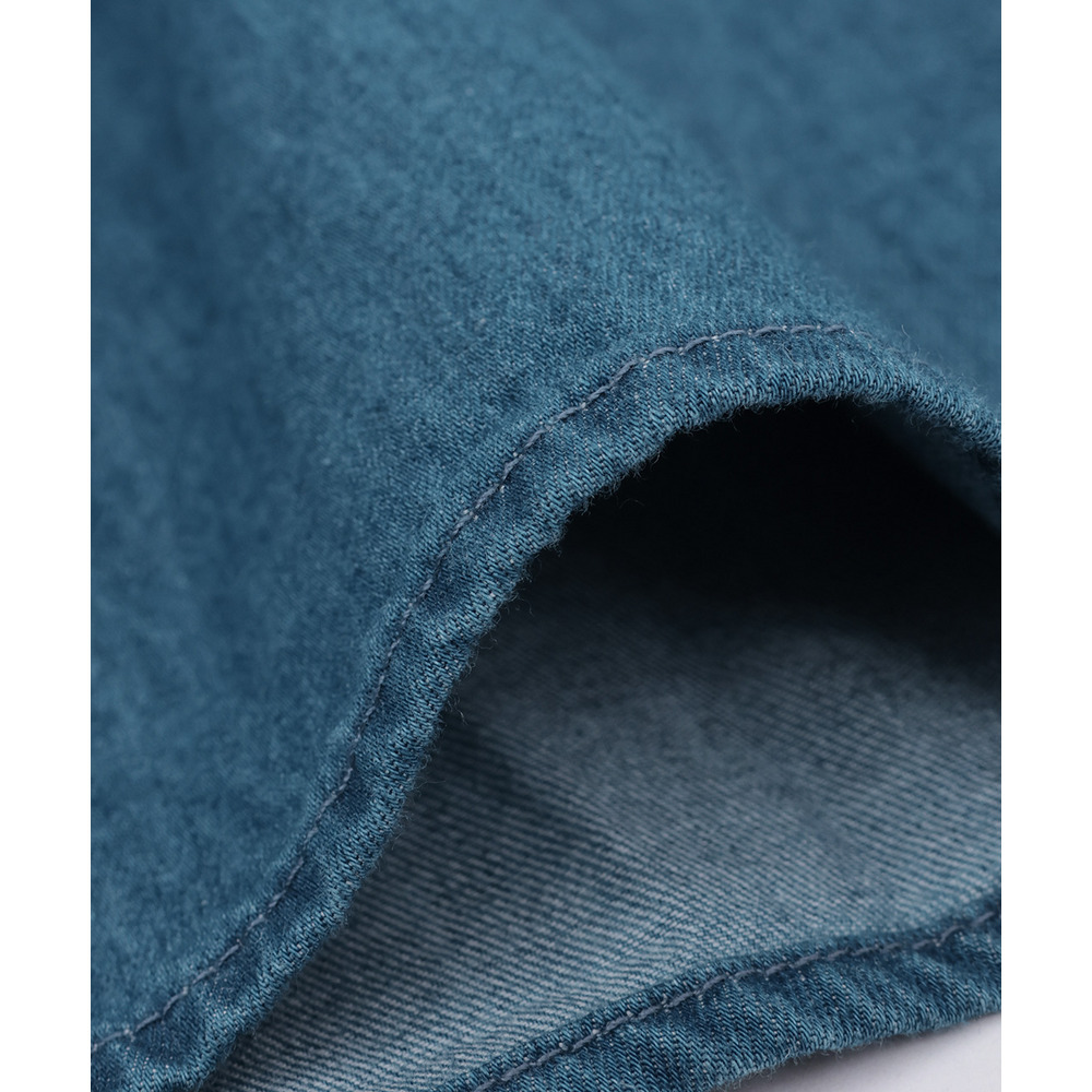 デニム×インディゴ天竺プルオーバー15