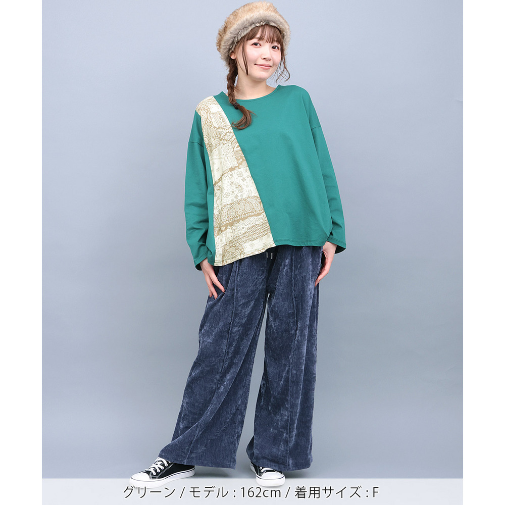 ランダム柄切替プルオーバー3