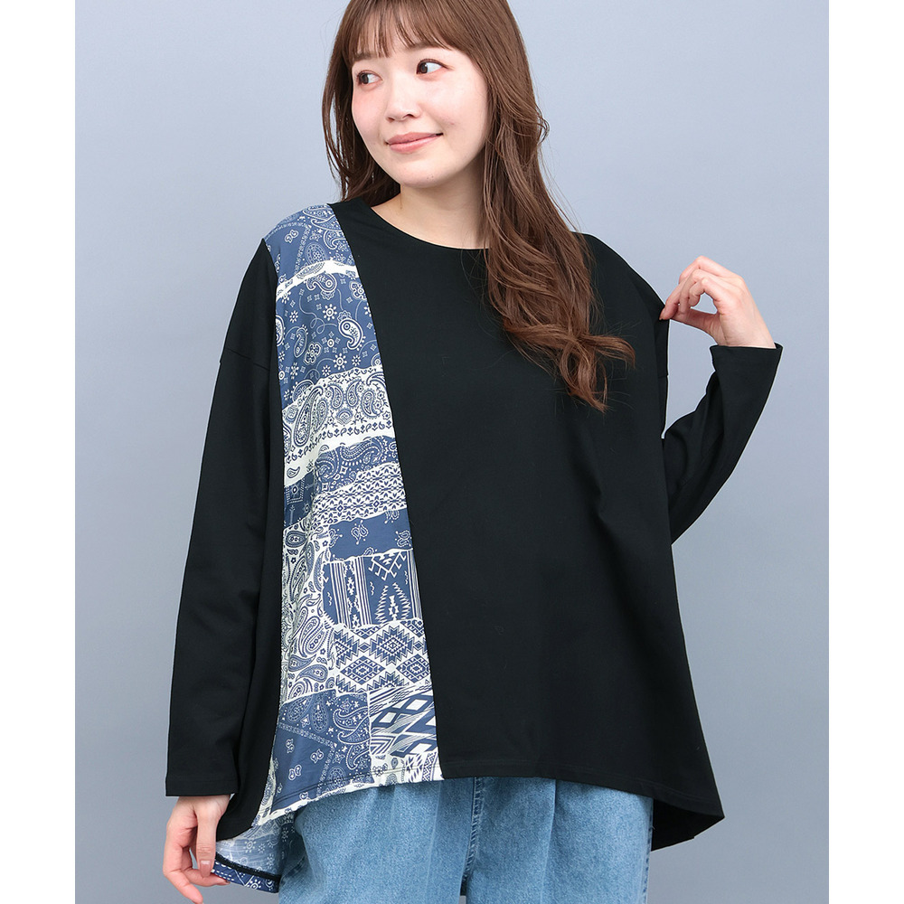 ランダム柄切替プルオーバー7