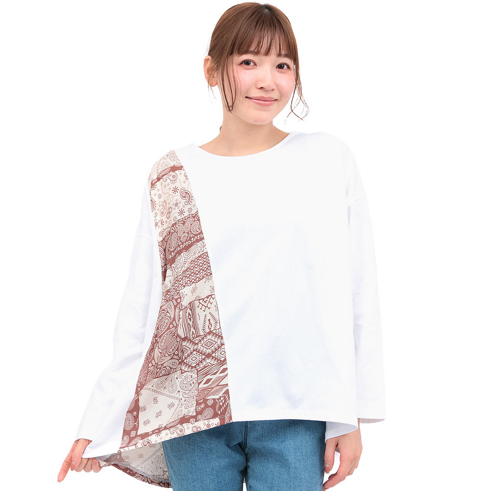 ランダム柄切替プルオーバー9