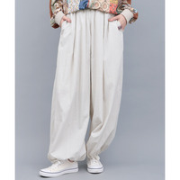 ヴィンテージナイロンギャザーパンツ