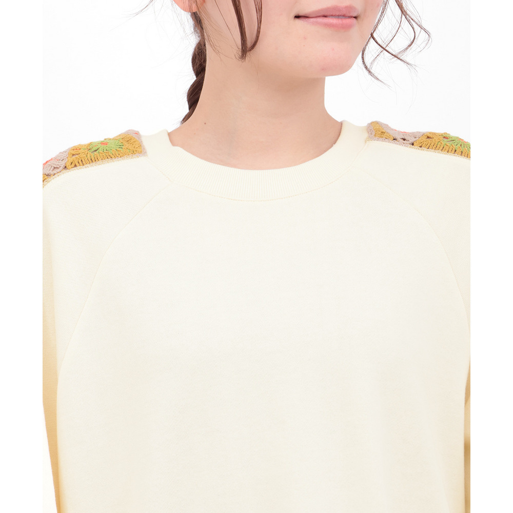 クロシェラインスリーブプルオーバー13