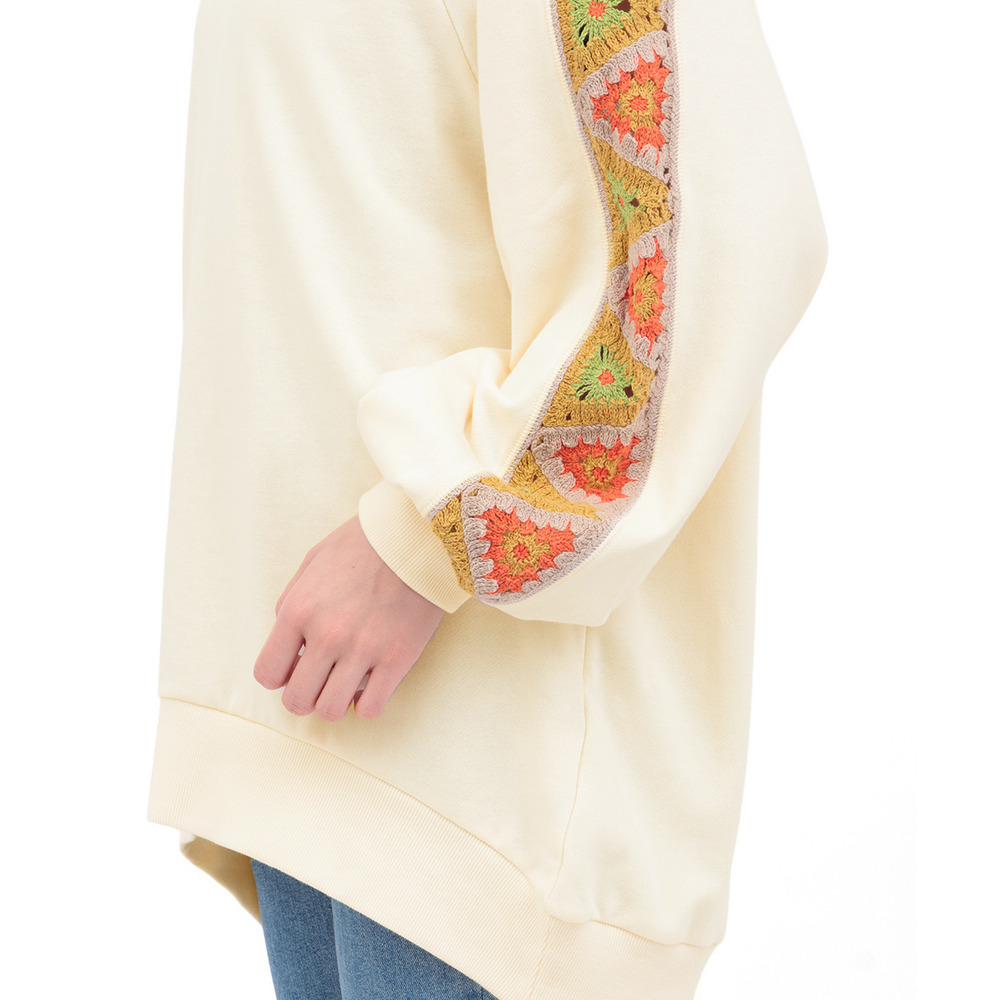 クロシェラインスリーブプルオーバー14