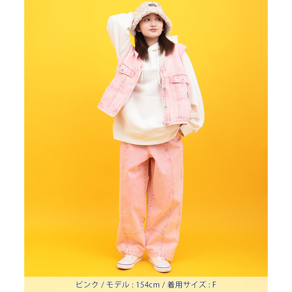 Orale! カラーデニムコクーンパンツ1