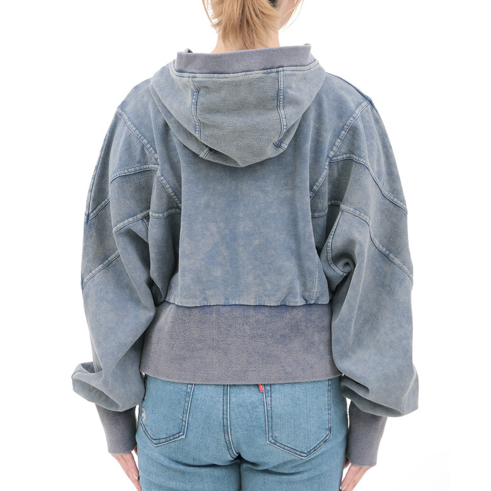 Orale! 裏毛ケミカル切替ジップパーカー9