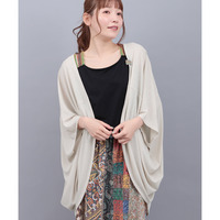 UVサラサラテレコドルマンカーディガン