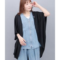 UVサラサラテレコドルマンカーディガン