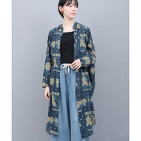 パペルピカドプリントワンピース