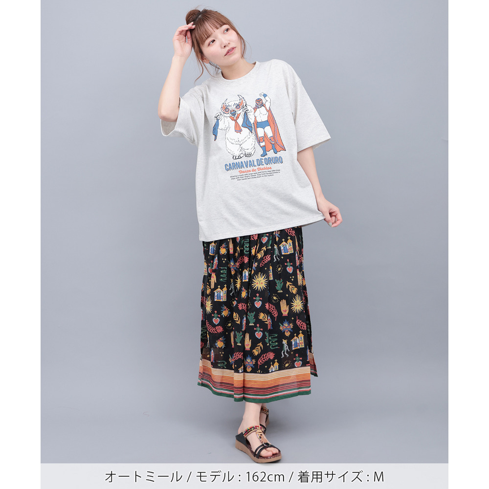 オルロのカーニバルプリントTシャツ3