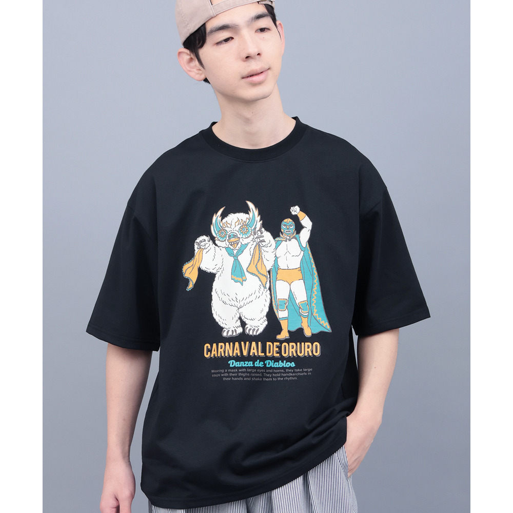オルロのカーニバルプリントTシャツ6