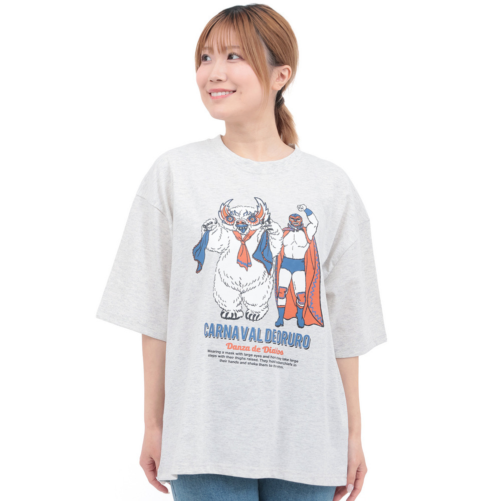 オルロのカーニバルプリントTシャツ9
