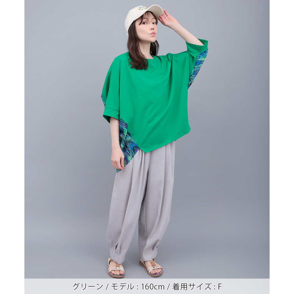 バックギャザードルマンプルオーバー4