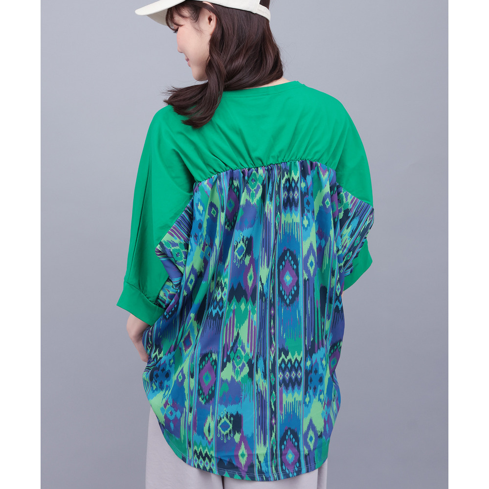 バックギャザードルマンプルオーバー6